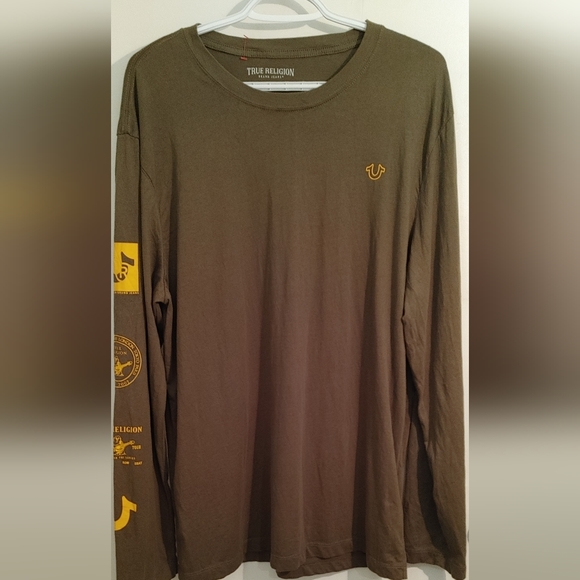 True Religion long sleeve iconic t-shirt SZ.XL - Picture 2 of 8